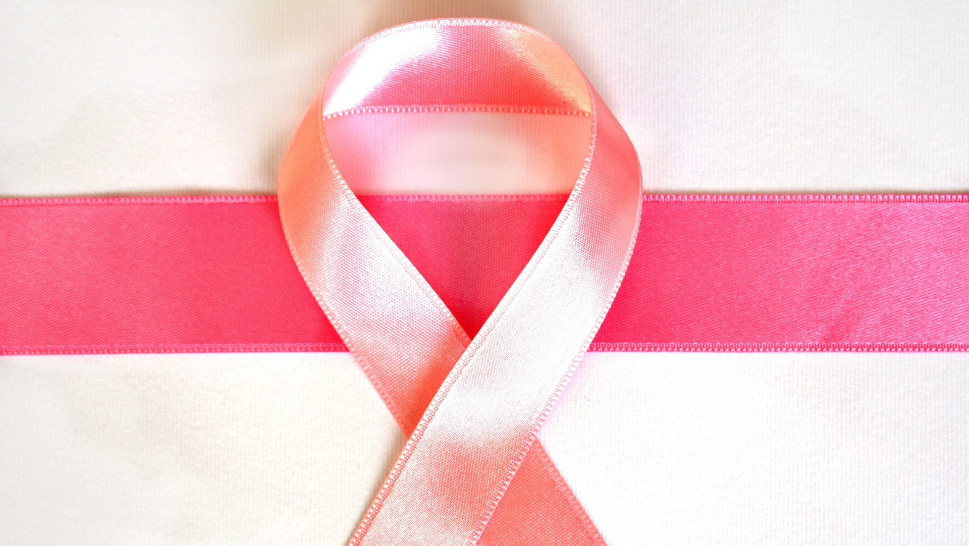 Pink Ribbon Signifying Breast Cancer