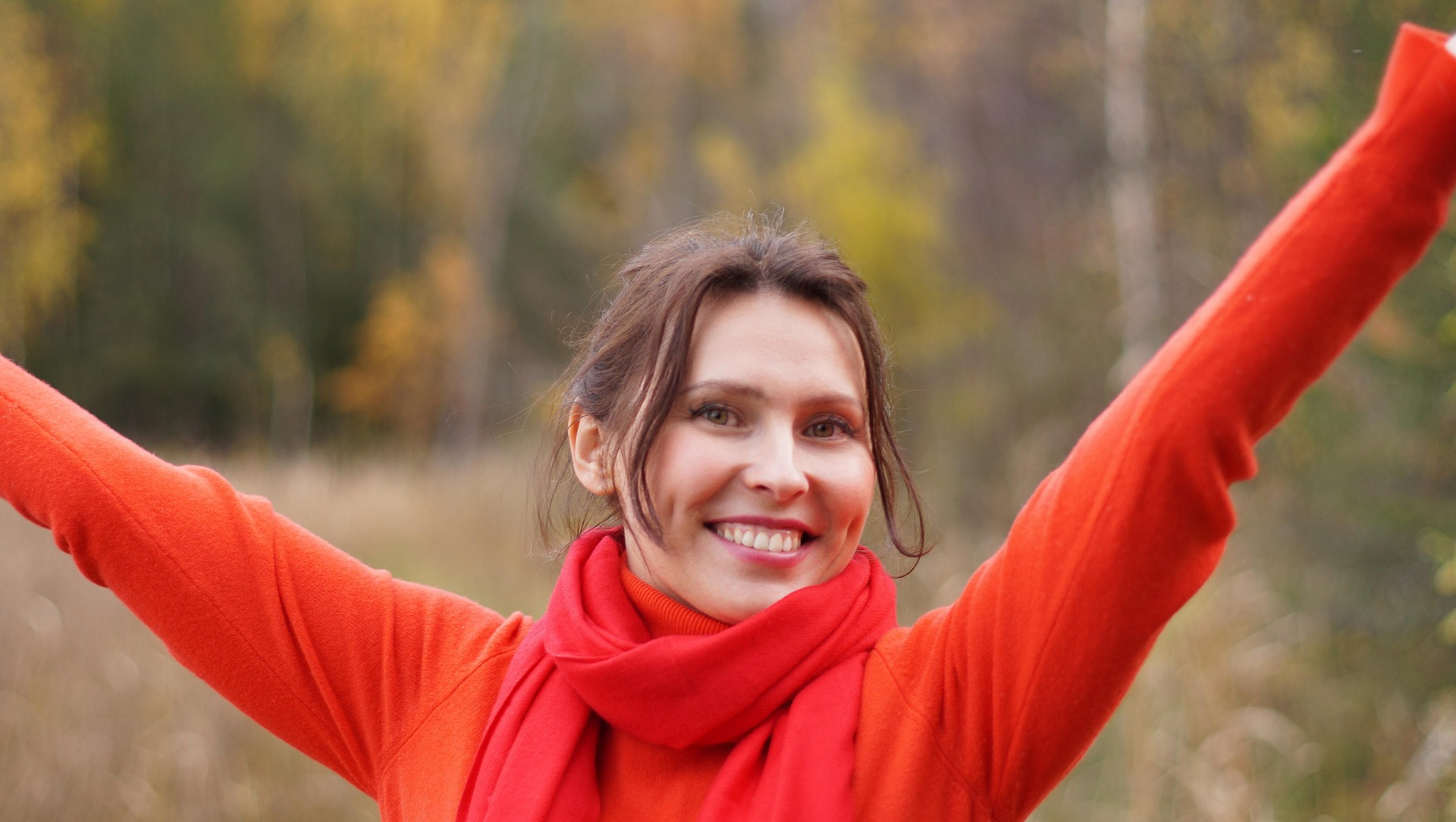 Smiling young woman