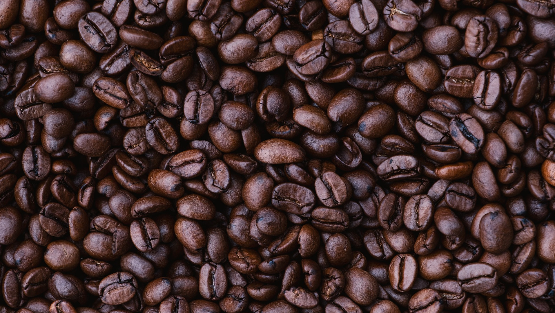 Dark Brown Whole Coffee Beans