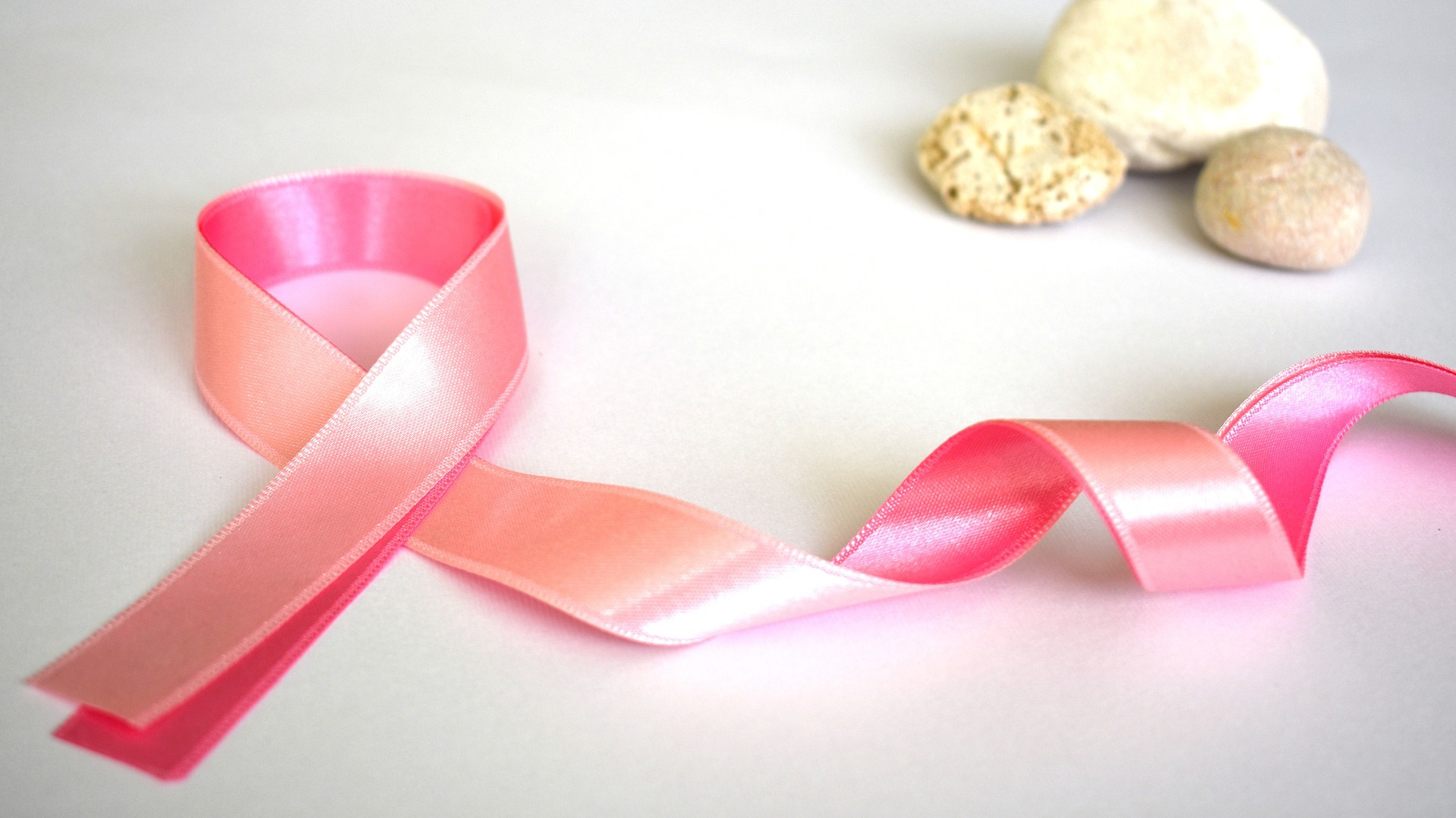 Pink Ribbon signifying Breast Cancer